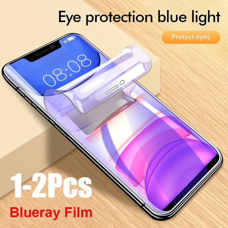 1-2 Miếng Dán Bảo Vệ Màn Hình Matte Cho Realme 12 12 + 12x 13 13 + Lite Plus 4G 5G Ấn Độ Chống Gián Điệp Riêng Tư Chống Ánh Sáng Xanh Hydrogel Phim HD Mềm