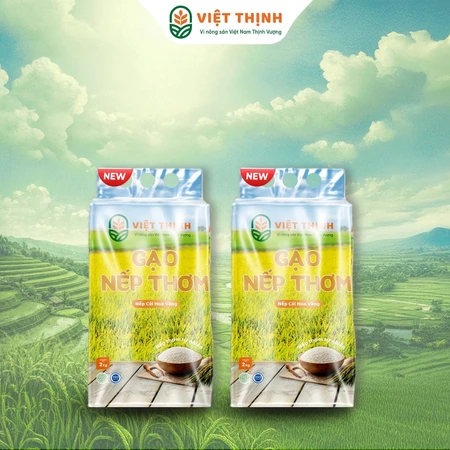 Combo Gạo Nếp Thơm 4kg - Gạo Việt Thịnh