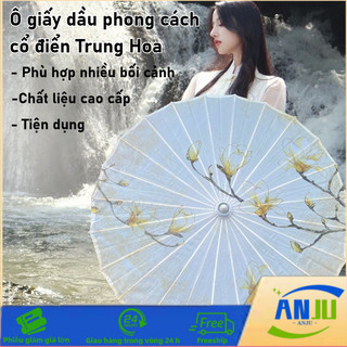 Ô Giấy Xương Tre Phong Cách Cổ, ô đạo Cụ Chụp Hình Cổ điển Trung Quốc, Dành Riêng Cho Hán Phục Và Chụp ảnh Cưới
