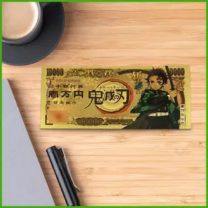 Dành Cho Demon Slayer Nhật Bản Tiền Giấy Vàng Tiền Nước Ngoài Lưu Niệm Anime Nhật Bản Tiền Cho Nơi Làm Việc wipqsvn