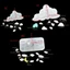Stay Mini Hình Đám Mây Đồ Trang Sức Khuôn Silicon Tuyệt Vời Cho Các Dự Án Nghệ Thuật Nhựa Sáng Tạo Và Đồ Trang Trí Cá Tính