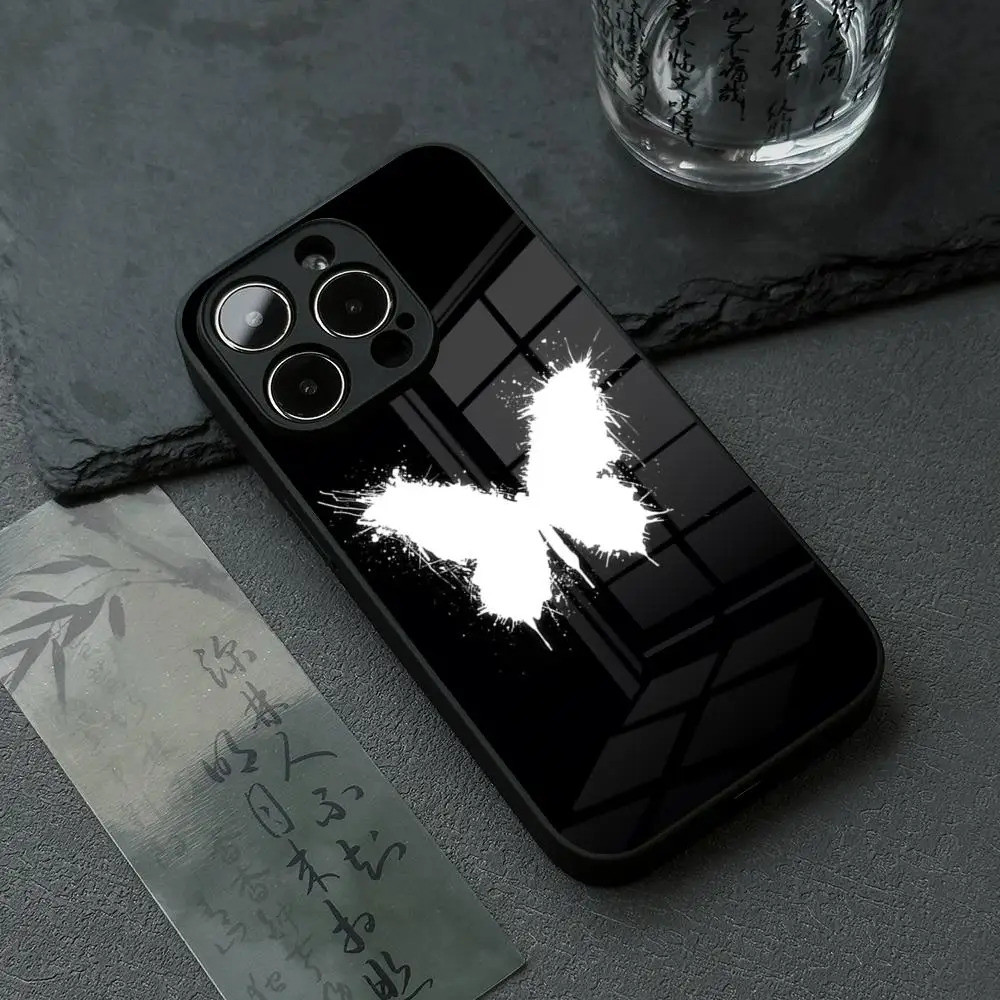 BK-1 Life Is Strange Ốp Điện Thoại IPhone 17 16 14 Pro 15 13 12 Max 11 XR XS 6 Air 7 8 6s X Luxury Glass Cove