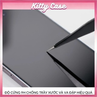 1-4 tấm iPhone X XR XS XSMax 11 12 13 14 15 16 17 Pro Max Phim cường lực, 9H, 4K trong suốt, chống vân tay, độ nét cao