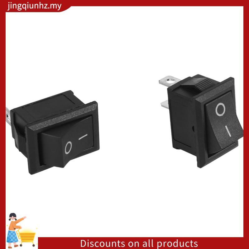 2 Chiếc Ô Tô Tự Động AC 6A / 250V 10A / 125V 2 Pin 2 Vị Trí BẬT / TẮT Rocker Switch KCD1