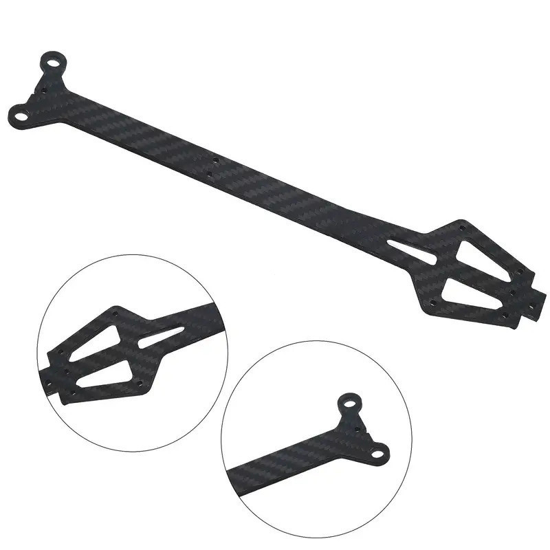 MJX Hyper Go 10303 10304 Sợi Carbon Tầng Hai Tấm Nâng Cấp Các Bộ Phận Cho 1 / 10 Cân RC Xe Phụ Kiện