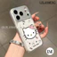 Áp Dụng Cho IPhone 15 17 11 14 Air 17 15 Pro12 16 13 Pro Max 14 16 15 Plus Vỏ Điện Thoại Hình Hello Kitty Và Nơ