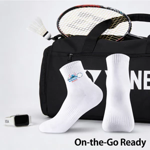 Tất thể thao Yonex Ice Silk nhẹ, chống mùi, phù hợp chạy bộ và bóng rổ mùa hè mới 2026