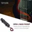 Toyuvn 2 Chiếc Bán Cầu Mở Cho Đàn Guitar Điện Jazz Bass JB 5 Dây