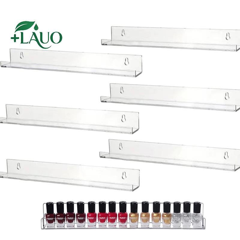 Springevenstar 1 Cái Acrylic Sơn Móng Tay Ra Treo Tường Lipsti Sơn Móng Tay Giá Đỡ Chai Người Tổ Chức Sơn Móng Tay Hiển Thị Đứng Kệ Có Ốc Vít Springevenstar
