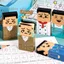 BEABOUT Tẩy, Nhân Vật Hoạt Hình Ngộ nghĩnh Hói Đầu Bút Chì Tẩy, Mới Lạ TPR Ngộ nghĩnh Tẩy Mới Lạ