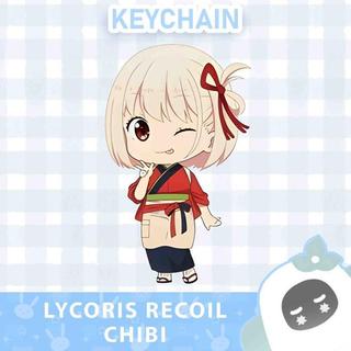 Ganci / Gantungan Kunci Akrilik ANIME LYCORIS RECOIL CHIBI - CHISATO 1