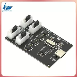 Mô-đun USB sang TTL CH340 HUB TYPE-C Giao diện 4 kênh TTL