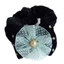 Scrunchie Nhung Đen Thanhtags Nơ Ngọc Trai & Ren - Phụ Kiện Tóc Thanh Lịch