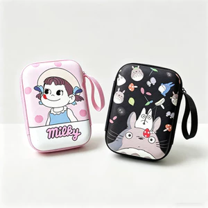Túi đựng tiện ích Totoro dễ thương Túi đựng dụng cụ Túi tiện ích kỹ thuật số Cáp dữ liệu EVA chống nước di động