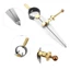 NOTE1 Bộ chia lò xo Caliper, Chân phẳng Đồng thau Fulcrum Dụng cụ may vá DIY, Thiết kế xoay chuyên nghiệp Thép Carbon 100mm Dụng cụ vẽ Leathercraft