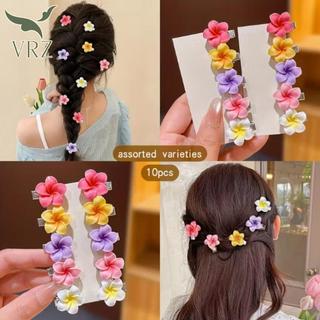 Kẹp tóc mini đa năng Hawaii hoa ngọt ngào, nhiều màu sắc, phù hợp trang trí tóc cho tiệc cưới và trẻ em