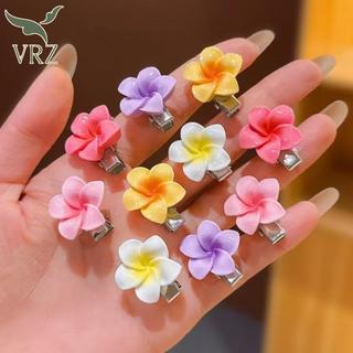 Kẹp tóc mini đa năng Hawaii hoa ngọt ngào, nhiều màu sắc, phù hợp trang trí tóc cho tiệc cưới và trẻ em