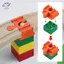 HFTOY 10 Chiếc Kích Thước Lớn Áo Xoay Bộ Chuyển Đổi Kết Nối Cho Thương Hiệu Train Tras Đa Năng Bằng Gỗ Tras Kết Nối Phụ Kiện ~