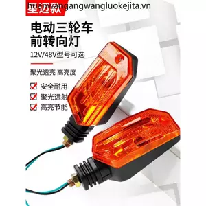 Xe Máy Biến Tín Hiệu Đa Năng Điện Ba Bánh Xe Xoay Tín Hiệu Trước Rẽ Phía Sau Tín Hiệu 12v48v60v