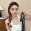 Băng đô buộc tóc hiệu ứng vương miện có thể đảo ngược với ruy băng hoa