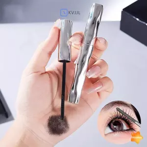 Mascara dài 3D chống thấm nước Ống thép lông mi Primer Eye Mies Brush Long-Wearing Silk Mascara Mỹ phẩm Quà tặng mới