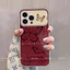 Ốp Gương Giá đỡ iPhone 16 15 14 13 12 11 Pro Max 7 8 Plus XR XS Max Chống Rơi 3D Tạo Dây Đeo Mềm Cho XPDP6D114