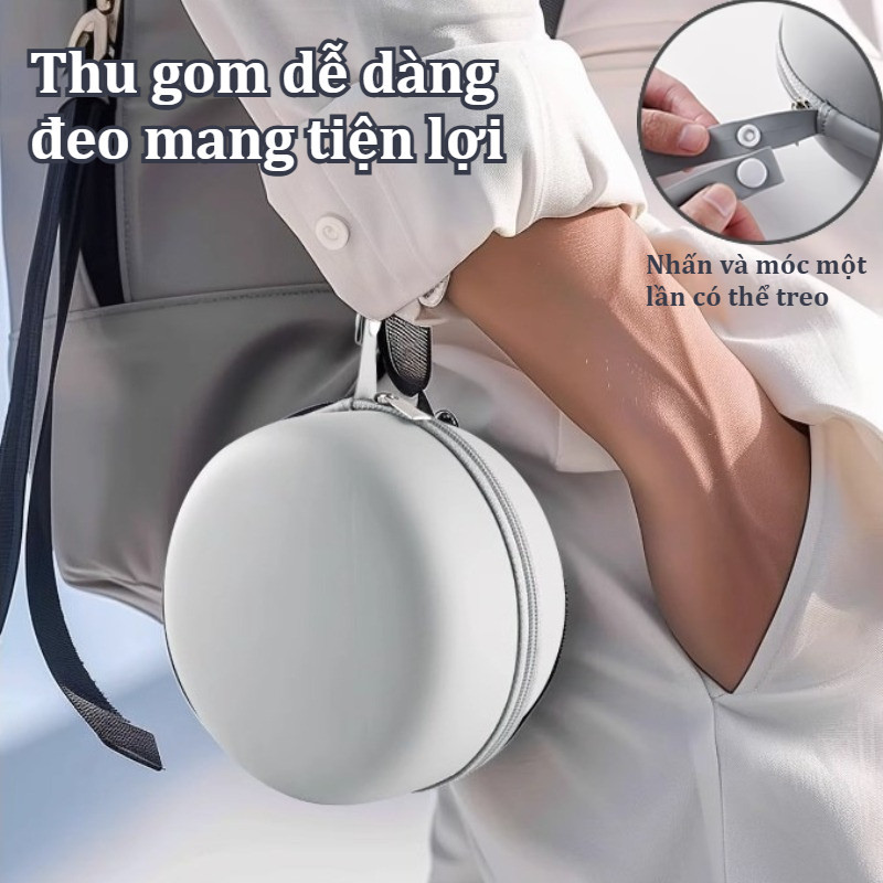 Gối Kê Cổ Chữ U Lõi Cao Su Non - Đa Năng Cho Du Lịch & Văn Phòng, Hỗ Trợ Giảm Mỏi, Bảo Vệ Cổ Hiệu Quả
