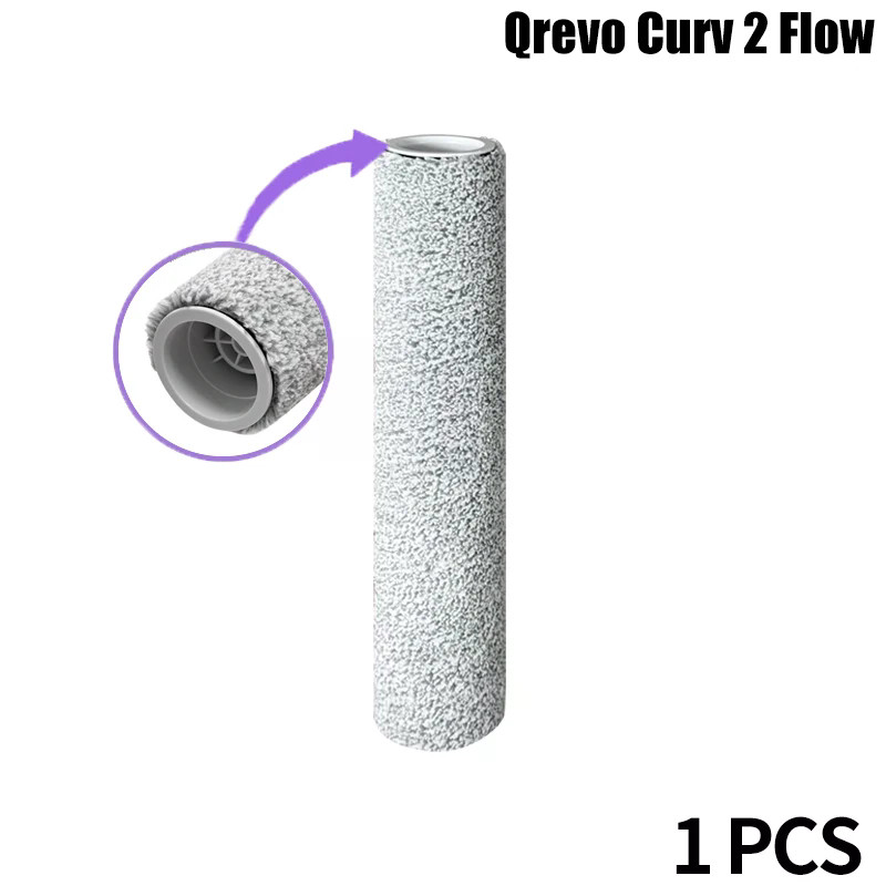 Roborock Qrevo Curv 2 Dòng Robot Hút Bụi Phụ Kiện Túi Bụi Bàn Chải Bên Chính Bộ Lọc Hepa Lau Nhà Vải Phụ Kiện