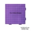 Mẫu tròn chịu nhiệt YICA, Chất lượng cao DIY Make Puzzle Perler Hama Hạt, Sáng tạo 52 * 52 Chấm thủ công ba chiều Trang trí bảng đậu Câu đố giáo dục