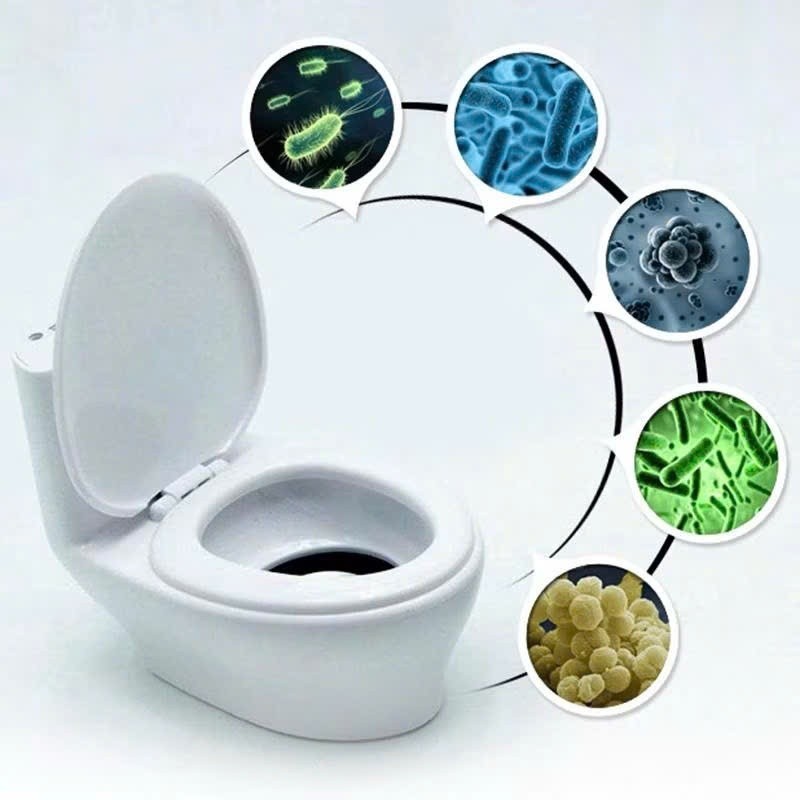Set 50 Miếng Giấy Lót Bồn Cầu Tự Phân Hủy, Chống Thấm Nước Dùng Một Lần, Nhỏ Gọn Cho Chuyến Du Lịch, Sạch Sẽ