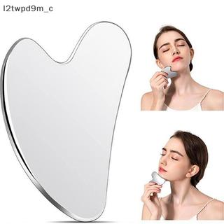 COD thép không gỉ gua SHA scraper Massager cho mặt cổ cơ thể-mặt chăm sóc da công cụ-mặt Massager mới