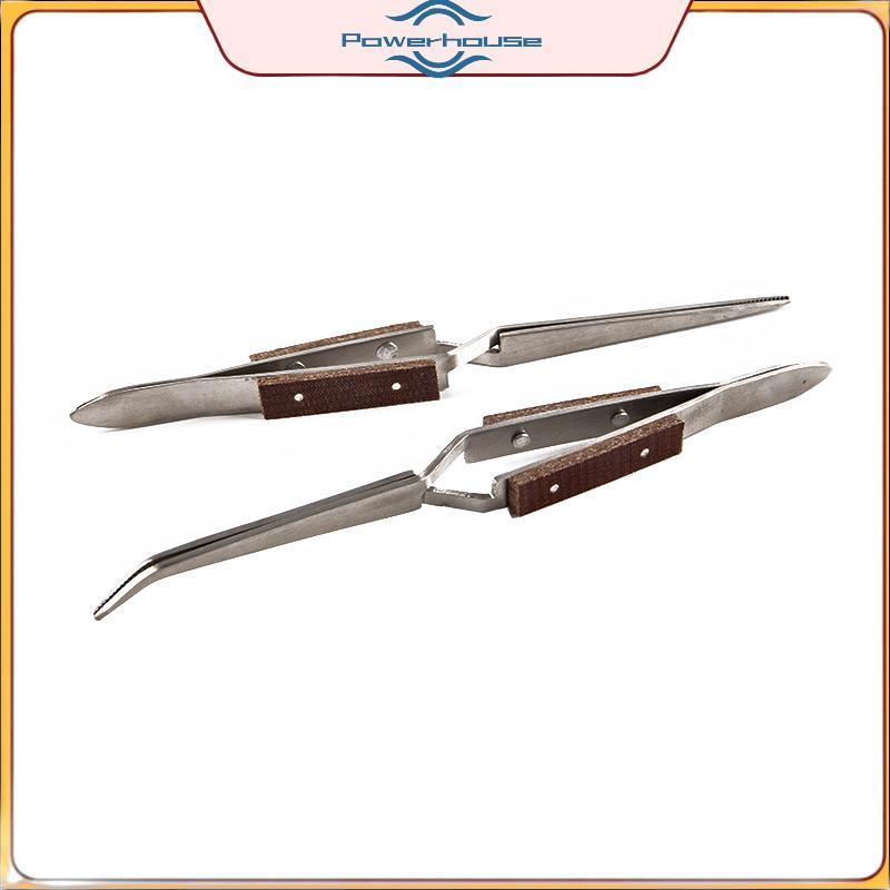POWER Thép không gỉ Cross Lock Nhíp Tự đóng Trang sức Hàn Thủ công Sửa chữa.