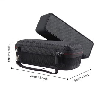 Mang theo FURNICLICK, Túi lưu trữ loa Bluetooth chống sốc, Vỏ bảo vệ EVA di động cứng cho Anker Soundcore 2 / 3