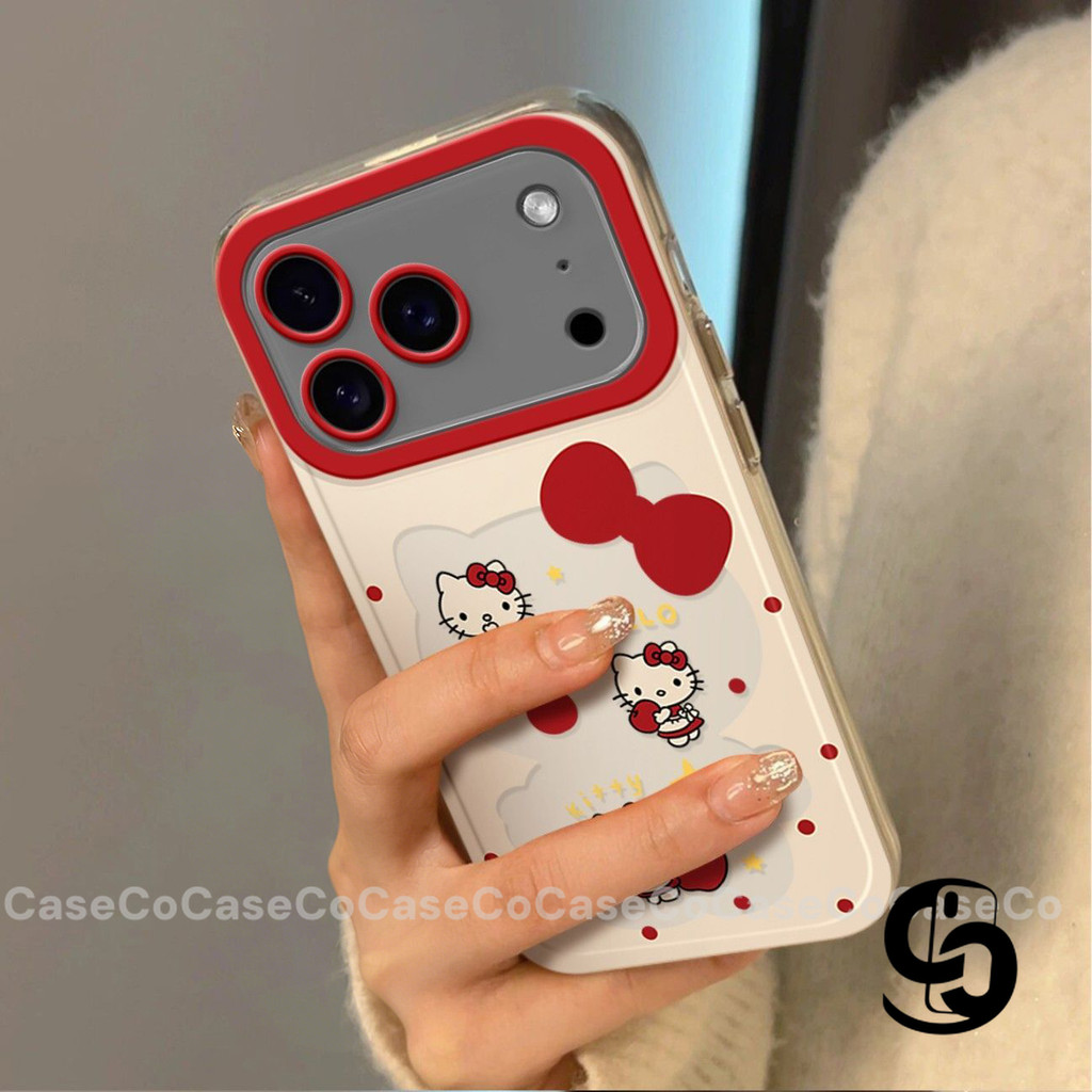 Áp dụng cho Oppo A6 A5 Pro A16 A5X A3X A3S A38 A79 A15 A1K A74 A78 A58 Reno 5 12F 13 14 Ốp điện thoại Hello Kitty dễ thư