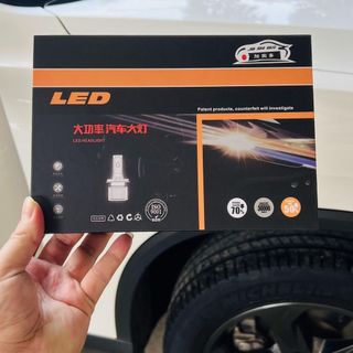 Bóng led siêu sáng 2 màu Vàng, Trắng chân H1, H3, H4, H7, H11 thay zin cho xe máy, ô tô