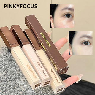 PINKYFOCUS Che khuyết điểm làm sáng mặt, chất lỏng che quầng thâm, chống nước, chống mồ hôi