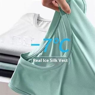 Áo vest thể thao nam ESEA thiết kế lưới mát mẻ và lụa băng