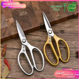 Kéo Cắt Gà Kéo Nhật Làm Bếp Đa Năng Cắt Vải Cắt Giấy SK5 Siêu Sắc, Kéo làm bếp siêu sắc - Dụng cụ làm bếp