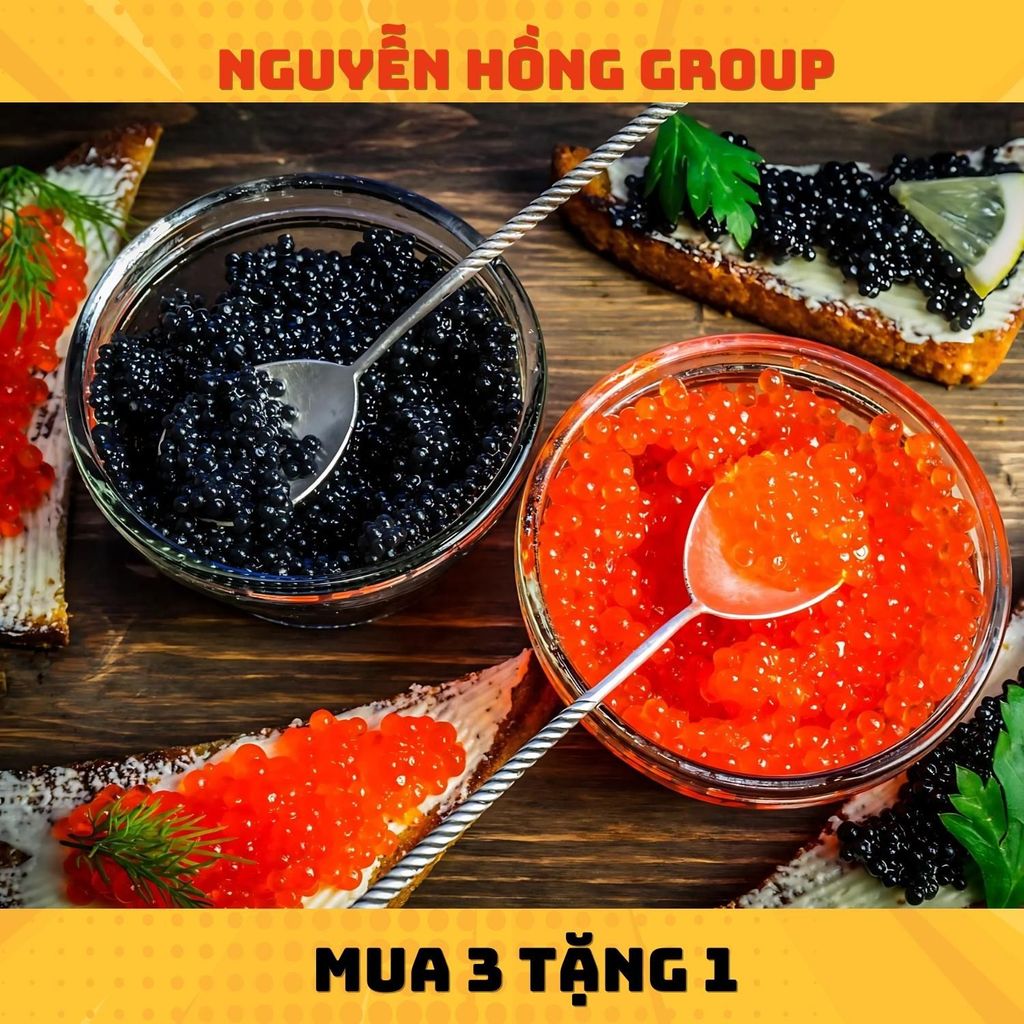 Combo 2 hộp trứng cá Nga ăn liền 105g nhập khẩu chính hãng Food ăn vặt food Food Ăn Vặt