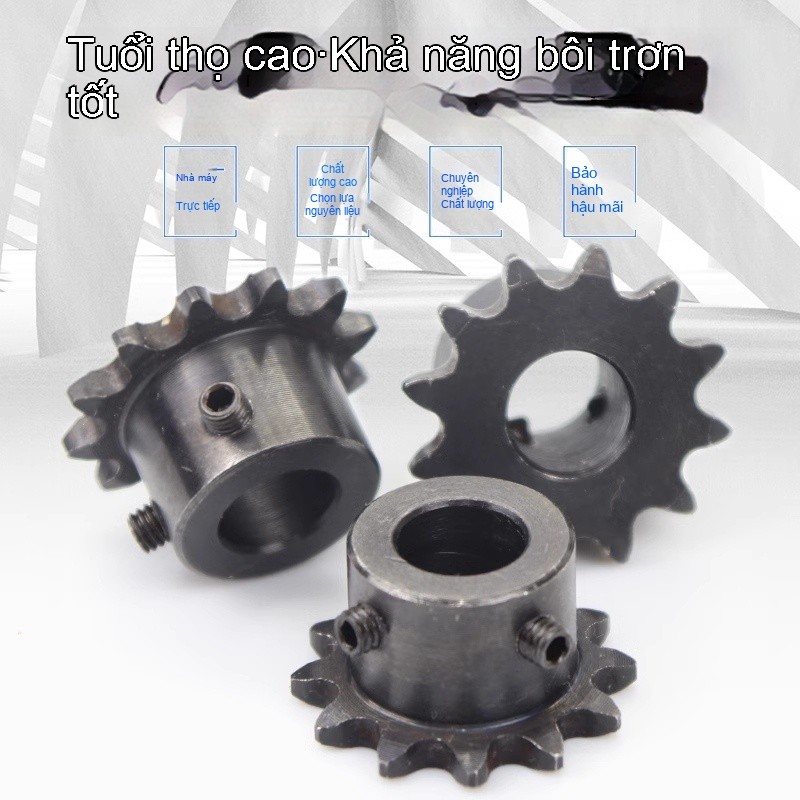 Phụ kiện nhông motor giảm tốc sên 25H Nhông،Phụ tùng / Phụ kiện،Thay thế trực tiếp, lắp đặt dễ dàng