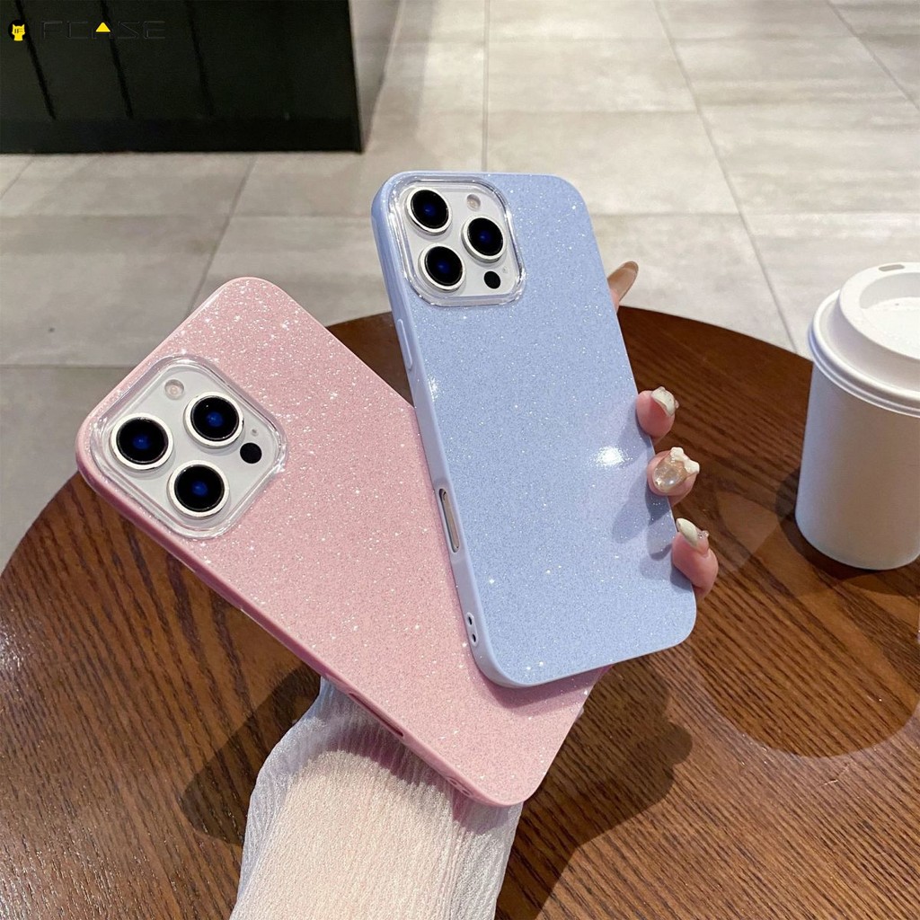 Dành Cho Xiaomi 17 Pro Max 15 Ultra 15T 14T Pro Mi 11 Lite 11i HypreChrge 5G 4G Vỏ Điện Thoại Sang Trọng Sáng Bóng Màu Hồng Dễ Thương Dreamy Girl Girls Lấp Lánh IMD Vỏ