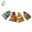 5 Chiếc Túi Trang Sức Cotton Bohemian Tặng Dân Tộc Sọc Bộ Lạc Bộ Lạc Dây Rút Túi Quà Giáng Trang Sức Túi Đảng