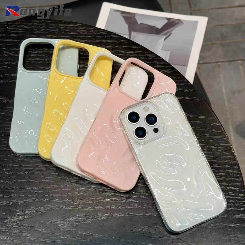 Ốp Điện Thoại Thiên Thạch 3D Cho Redmi Note 14 12 12S 11 11S SE 10 10S 9 8 5G 4G Vỏ Màu Kẹo Sang Trọng Đơn Giản Vỏ Mềm Bóng Dễ Thương
