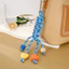 Dệt Tay Nhiều Màu Sắc Dây Nylon Túi Treo Điện Thoại Di Động Mặt Dây Chuyền Ngọt Ngào Phù Hợp Với Dopamine Ngôi Sao Năm Cánh Đính Hạt Bút