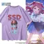 Áo Tay Ngắn Học Viện Idolmaster Hanasaki, Phù Hợp Cho Mùa Hè