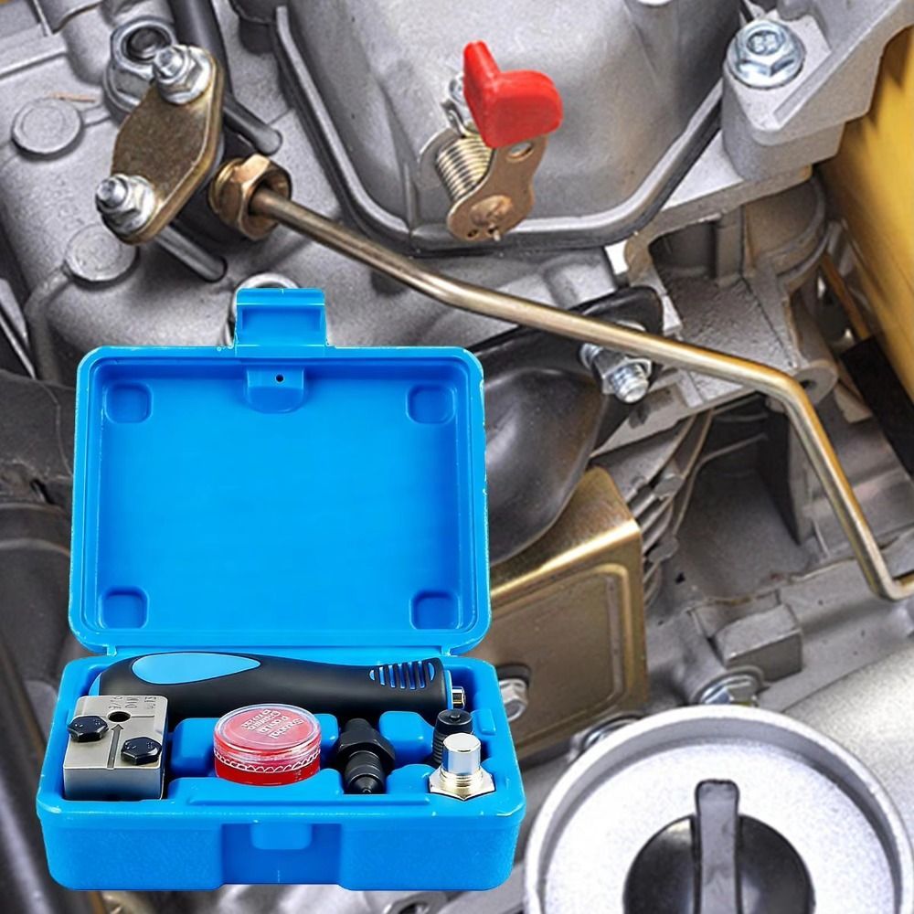 JSJING Phanh Line Flaring Tool, Hợp Kim Xây Dựng Đầu Nấm Đôi Flaring Kit, Garage Tool 3 / 16 Inch Double Flare Heavy Duty Single Flaring Kit Sửa Chữa Ô Tô