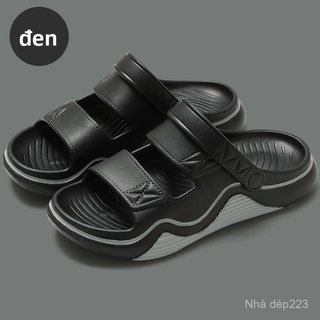 Men's non-slip summer indoor home slippers, dual-purpose breathable outdoor sandals for men