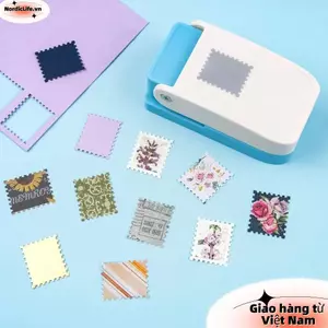 Máy dập nổi tem NORDICLIFE, Máy đục lỗ viền tem tiết kiệm nhân công thủ công, Dụng cụ thêu tinh tế Đồ thủ công DIY Hình dạng tem Punch để thủ công giấy Scrapbooking
