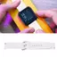 Apill Đồng hồ thông minh Smartwatch Điều chỉnh miễn phí Dây đeo đồng hồ silicon thân thiện với da chống mất Mềm mại cho Amazfit Bip U đen