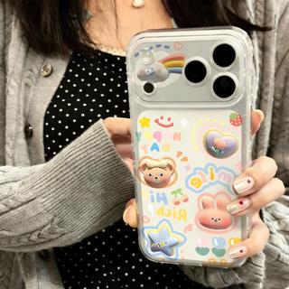 Rainbow Sweet Fun cho 16 trường hợp iPhone 17Air Space Case 14/13/11Pro